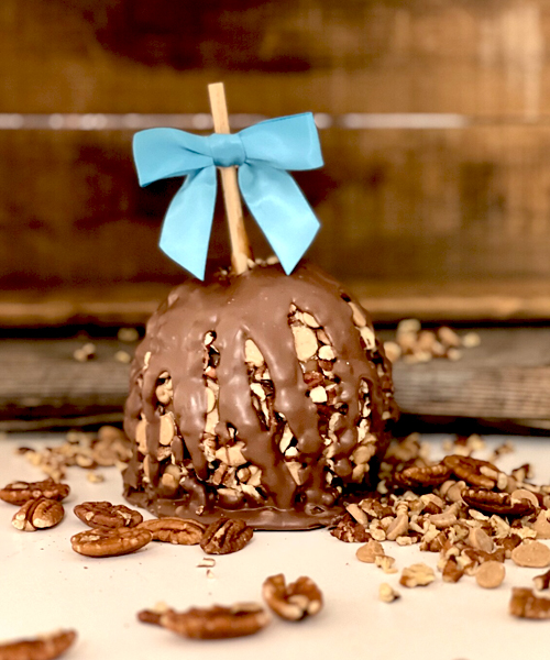 Handgefertigt Jumbo Karamell Apfel